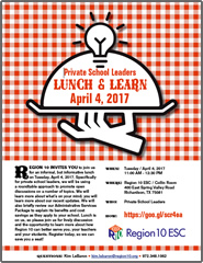 Lunch & Learn flyer thumbnail